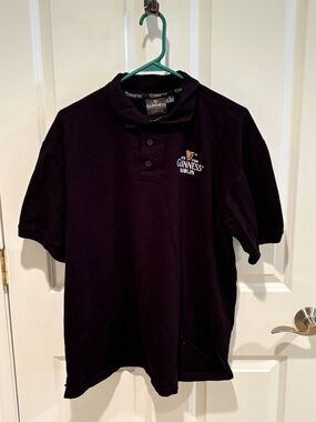 Guinness Black Crewneck with Branded Neck Tape